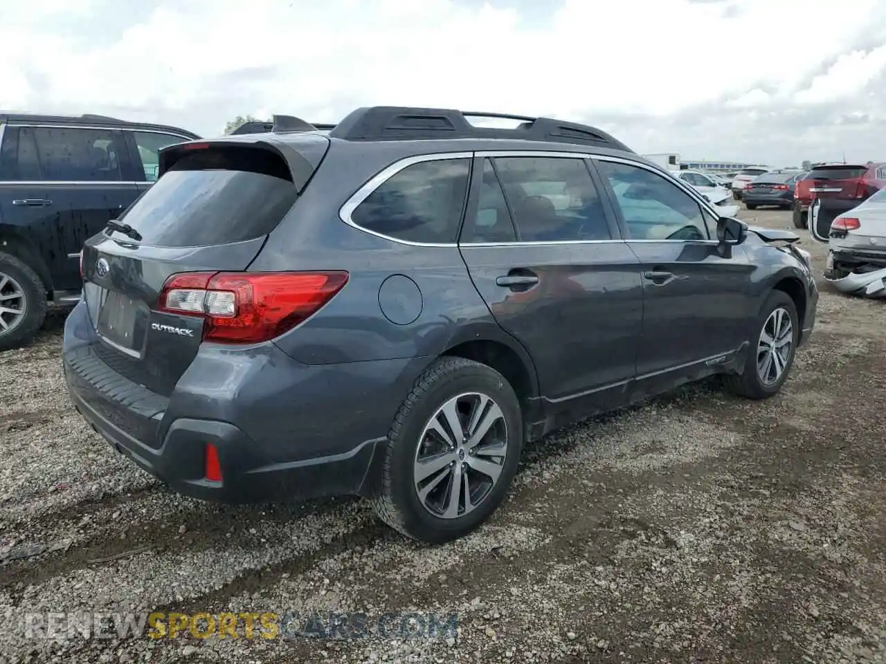 3 Photograph of a damaged car 4S4BSAJC7K3382672 SUBARU OUTBACK 2019