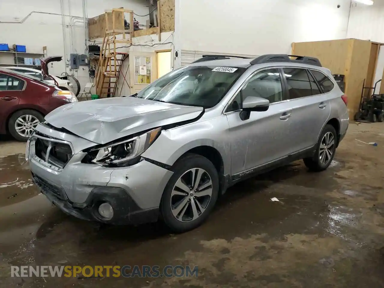 1 Photograph of a damaged car 4S4BSAJC9K3235124 SUBARU OUTBACK 2019