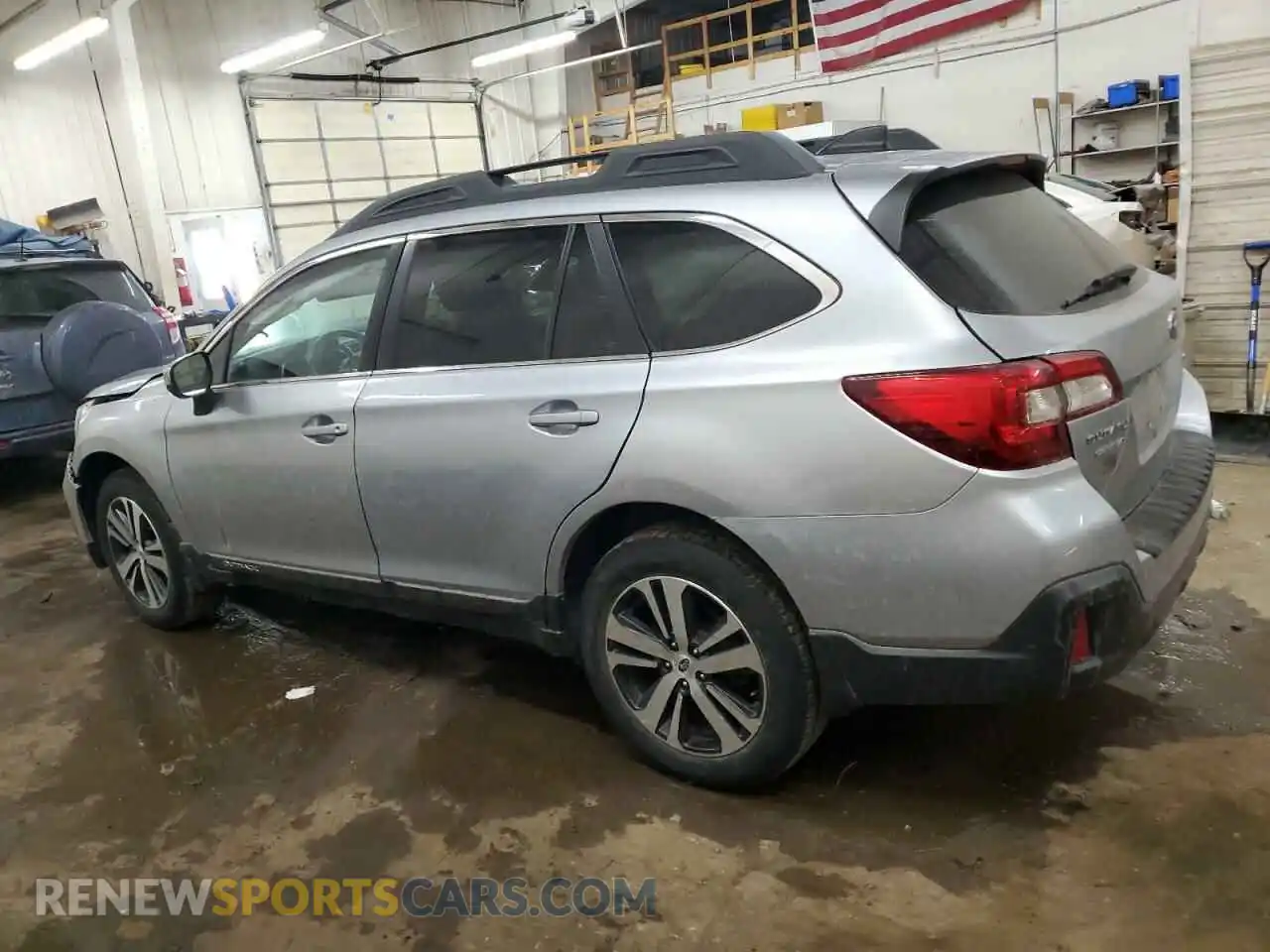 2 Photograph of a damaged car 4S4BSAJC9K3235124 SUBARU OUTBACK 2019