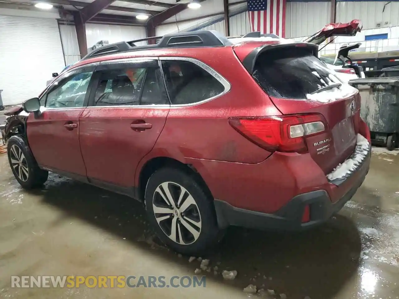 2 Photograph of a damaged car 4S4BSANC0K3218562 SUBARU OUTBACK 2019