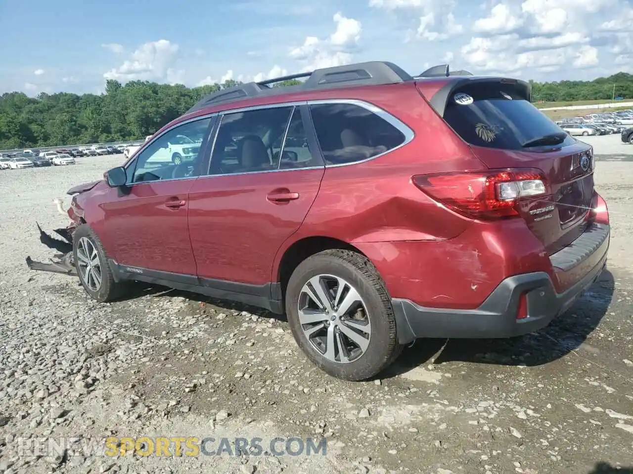 2 Photograph of a damaged car 4S4BSANC0K3262979 SUBARU OUTBACK 2019