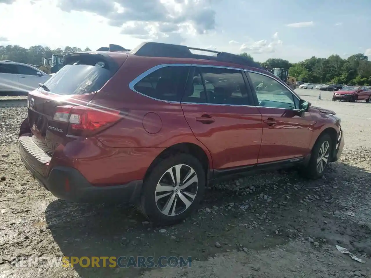 3 Photograph of a damaged car 4S4BSANC0K3262979 SUBARU OUTBACK 2019
