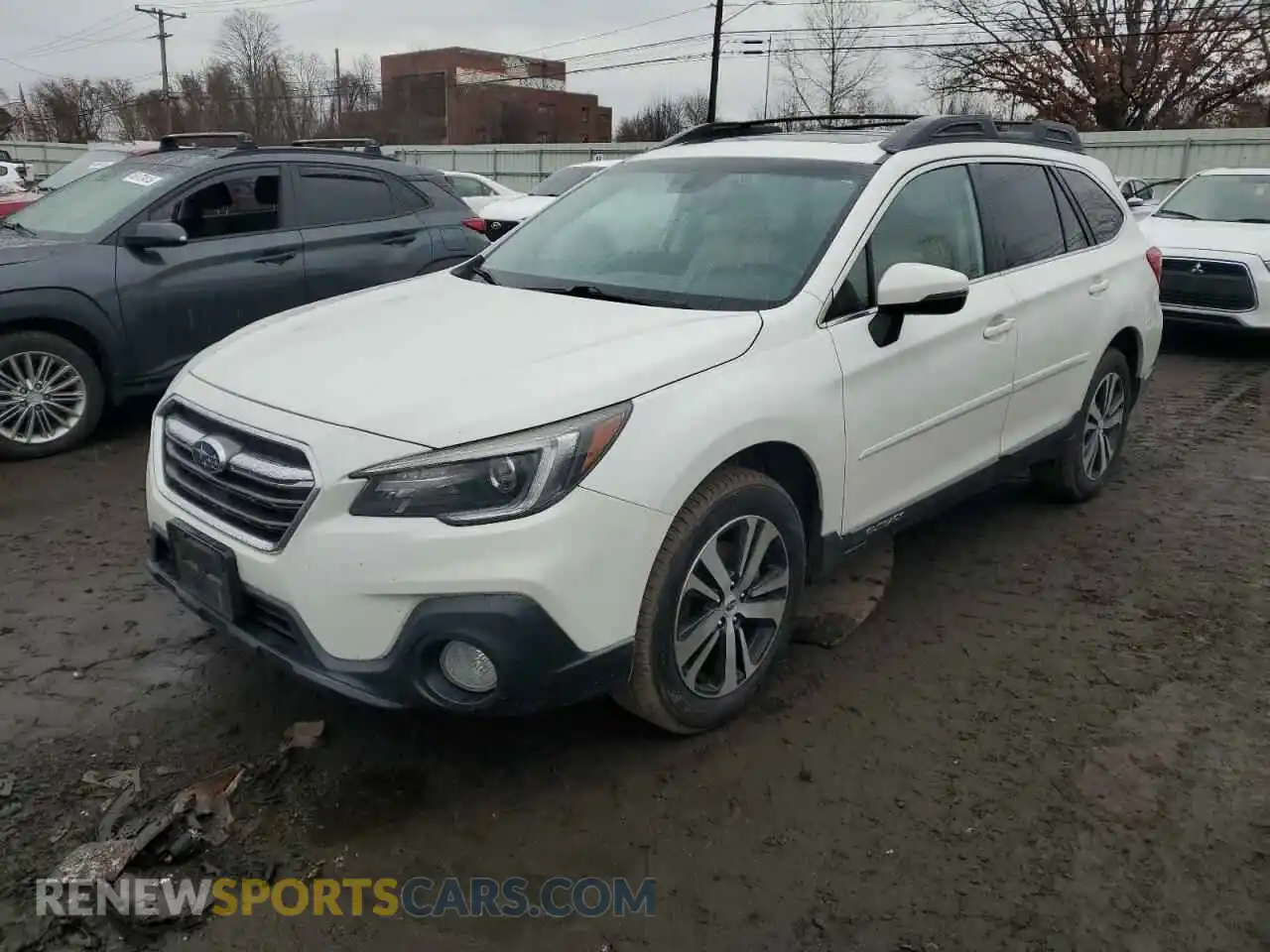 1 Photograph of a damaged car 4S4BSANC0K3307130 SUBARU OUTBACK 2019