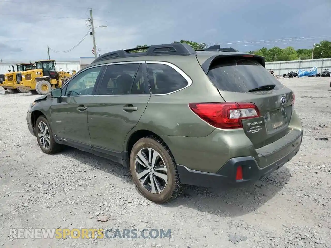2 Photograph of a damaged car 4S4BSANC0K3323909 SUBARU OUTBACK 2019