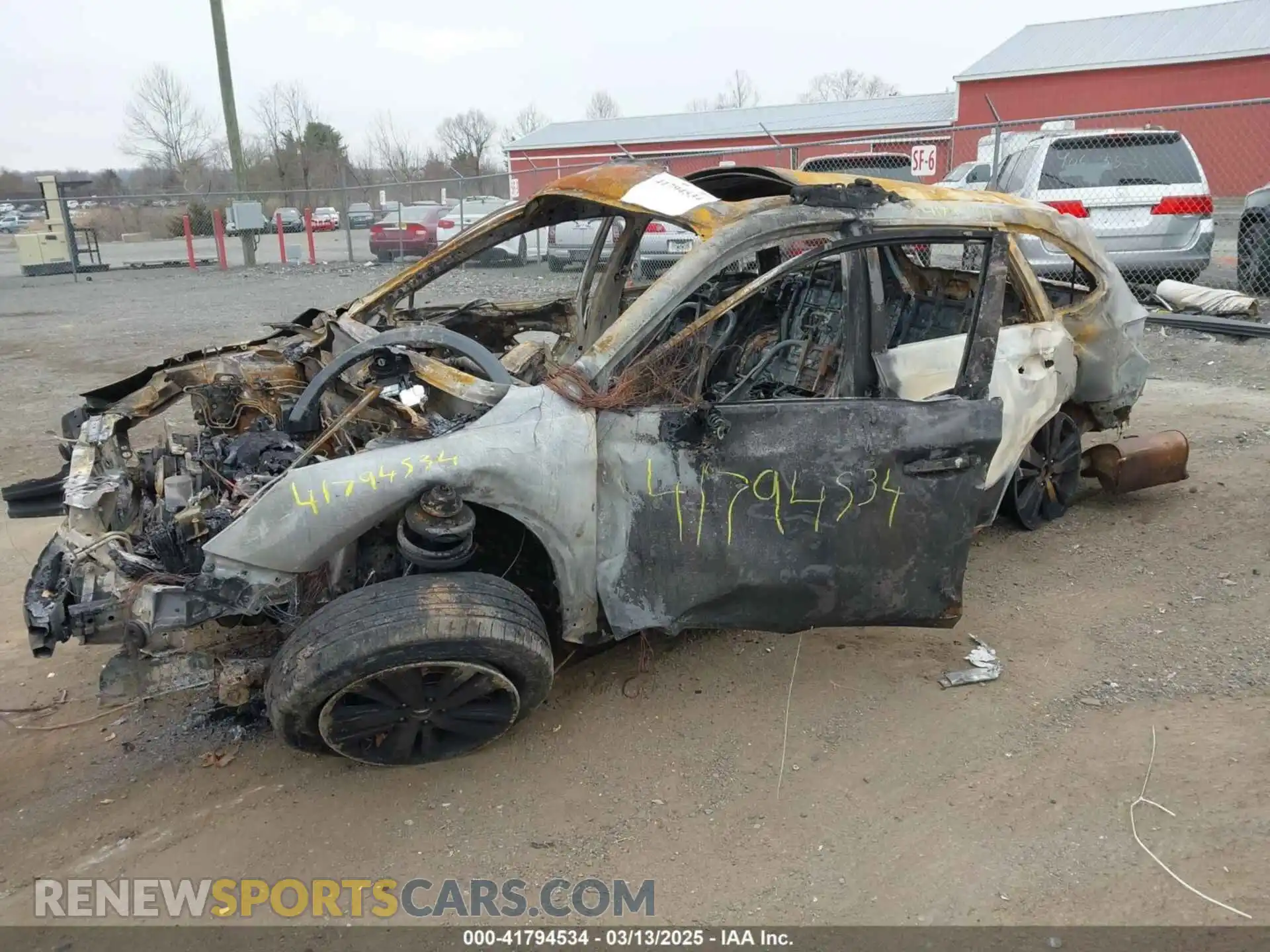 2 Photograph of a damaged car 4S4BSANC1K3267494 SUBARU OUTBACK 2019