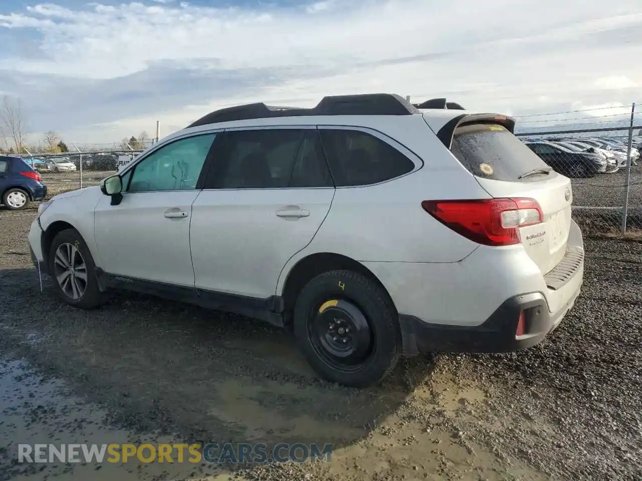 2 Photograph of a damaged car 4S4BSANC1K3277622 SUBARU OUTBACK 2019