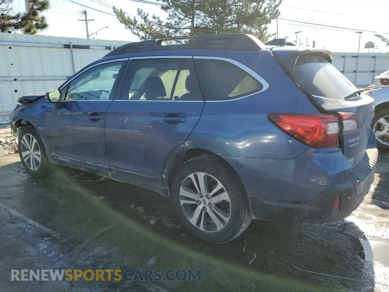 2 fotografías del automóvil dañado 4S4BSANC1K3349564 SUBARU OUTBACK 2019