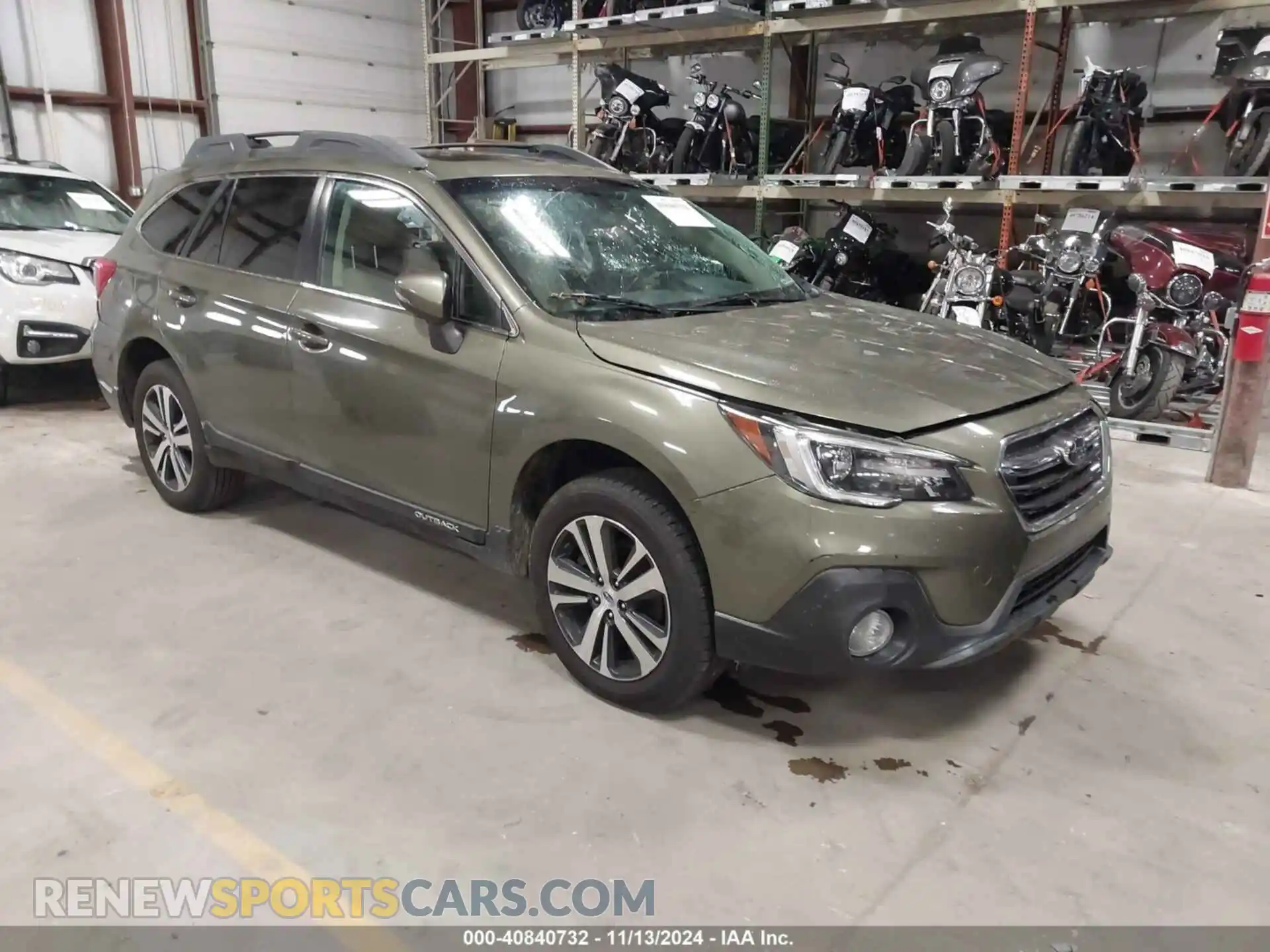 1 Photograph of a damaged car 4S4BSANC1K3374321 SUBARU OUTBACK 2019