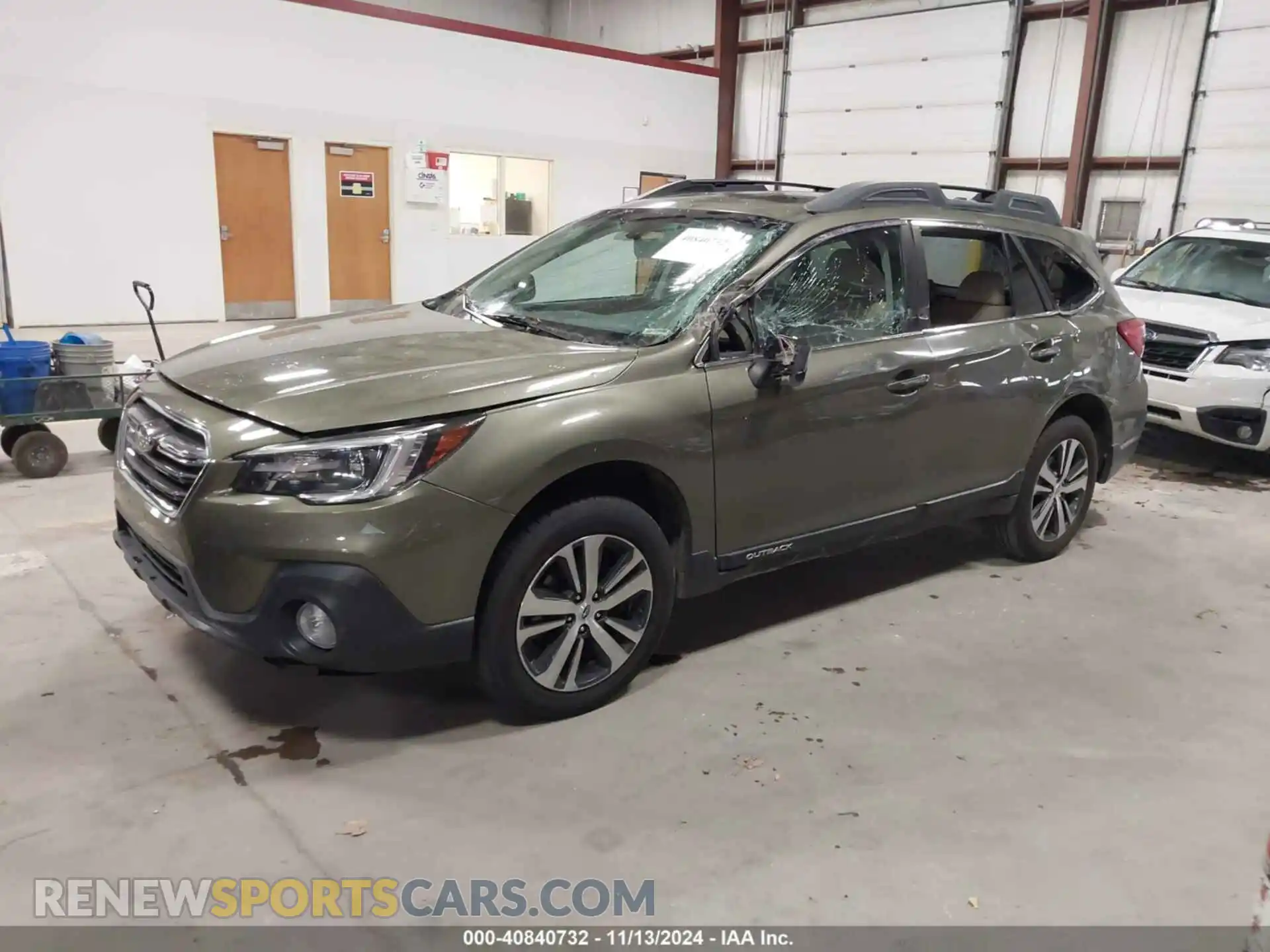 2 Photograph of a damaged car 4S4BSANC1K3374321 SUBARU OUTBACK 2019
