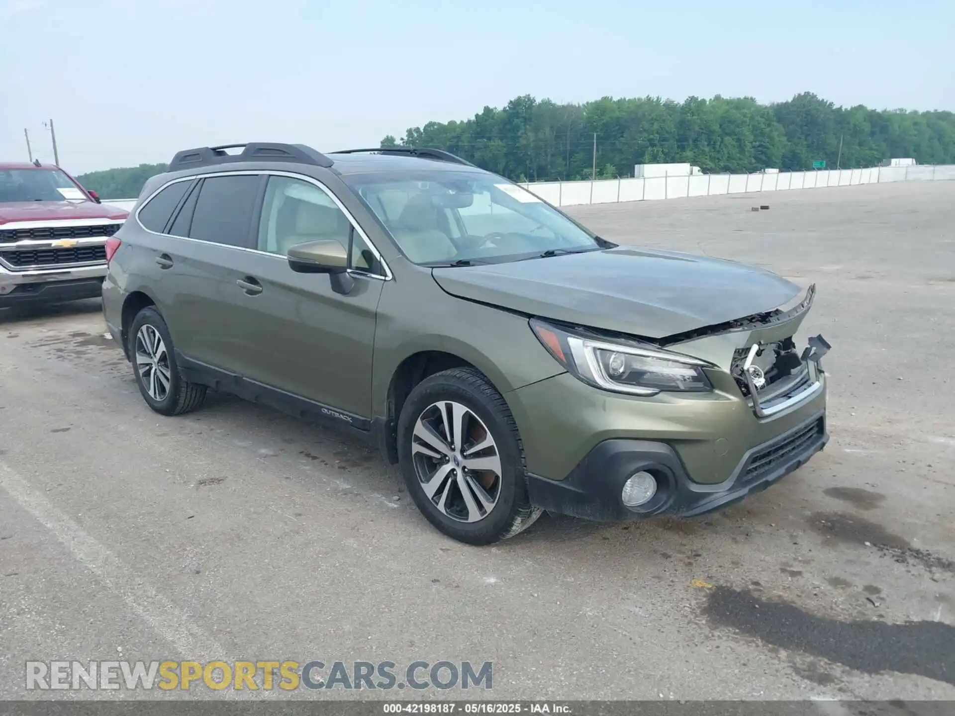1 Photograph of a damaged car 4S4BSANC2K3276219 SUBARU OUTBACK 2019