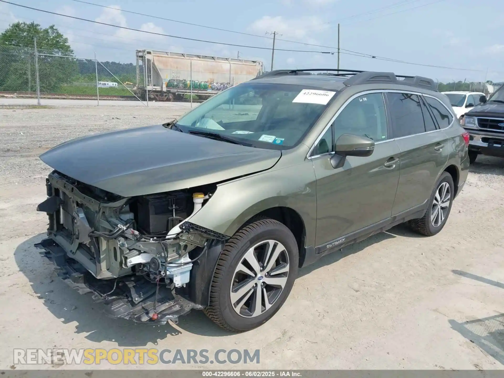 2 Photograph of a damaged car 4S4BSANC2K3354627 SUBARU OUTBACK 2019