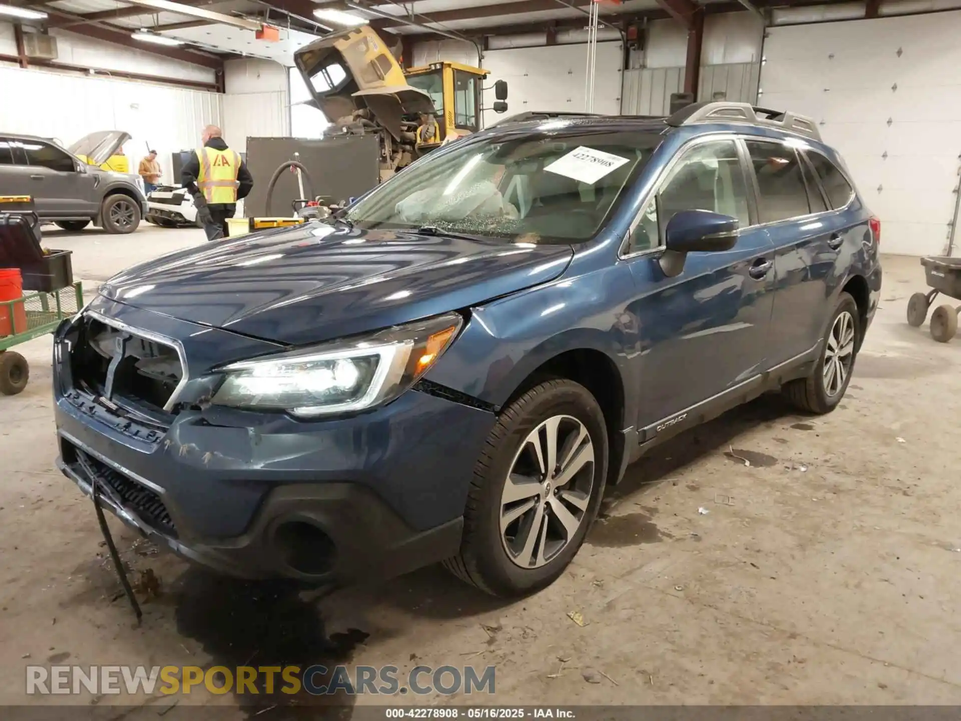 2 Photograph of a damaged car 4S4BSANC3K3266864 SUBARU OUTBACK 2019