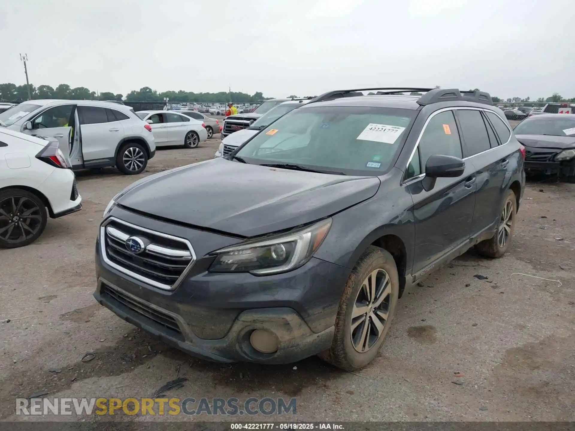 2 Photograph of a damaged car 4S4BSANC3K3338047 SUBARU OUTBACK 2019