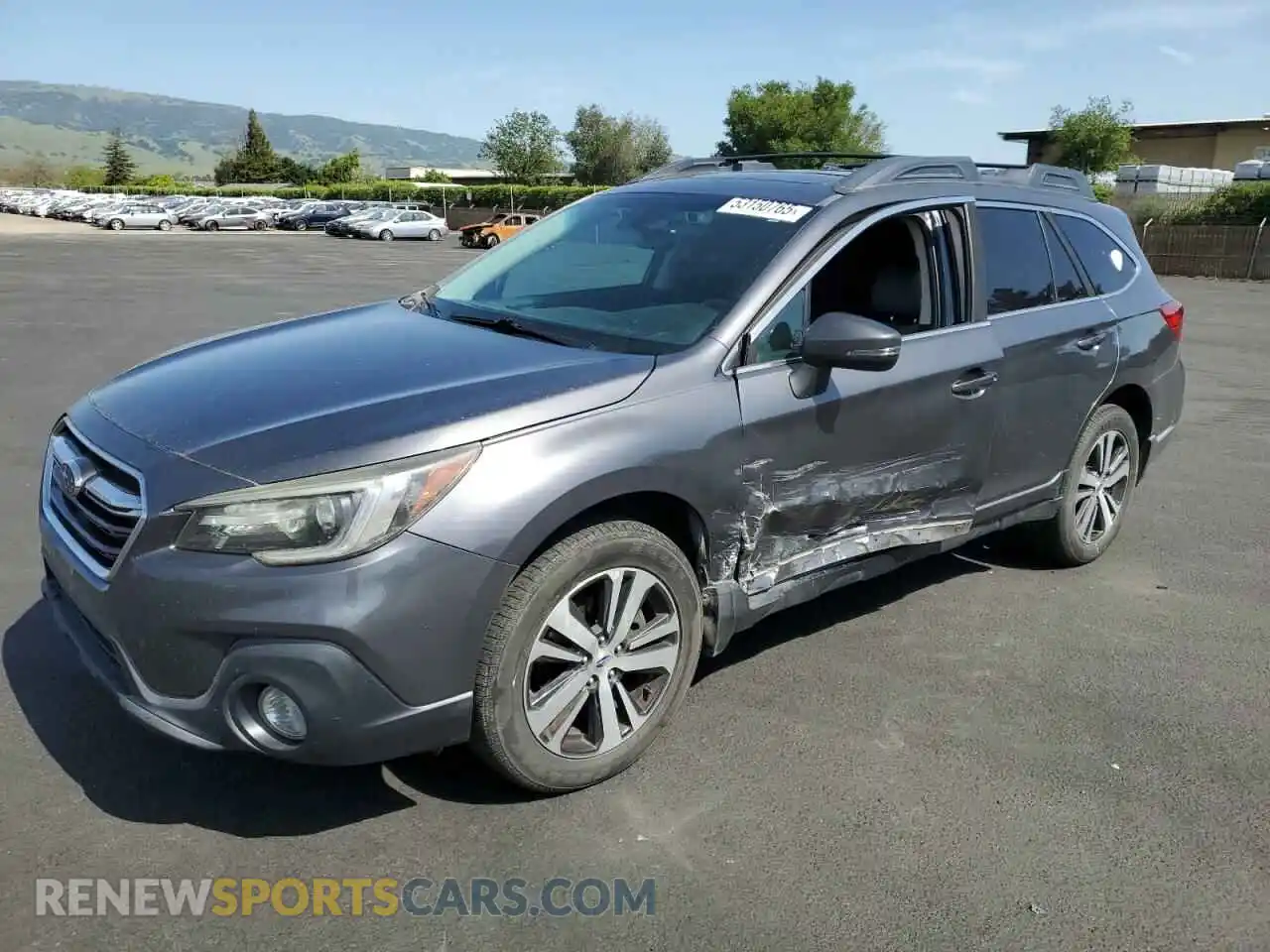 1 Photograph of a damaged car 4S4BSANC4K3228852 SUBARU OUTBACK 2019