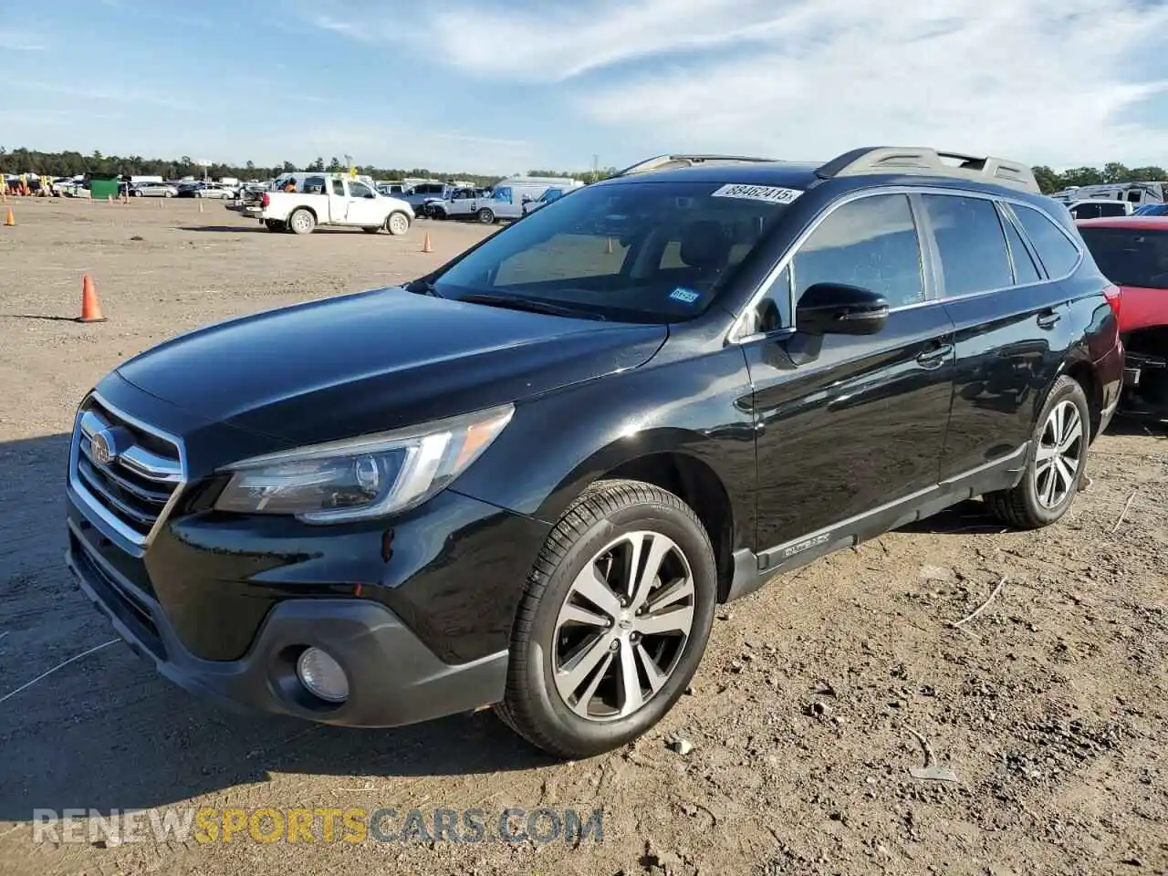 1 Photograph of a damaged car 4S4BSANC4K3297573 SUBARU OUTBACK 2019