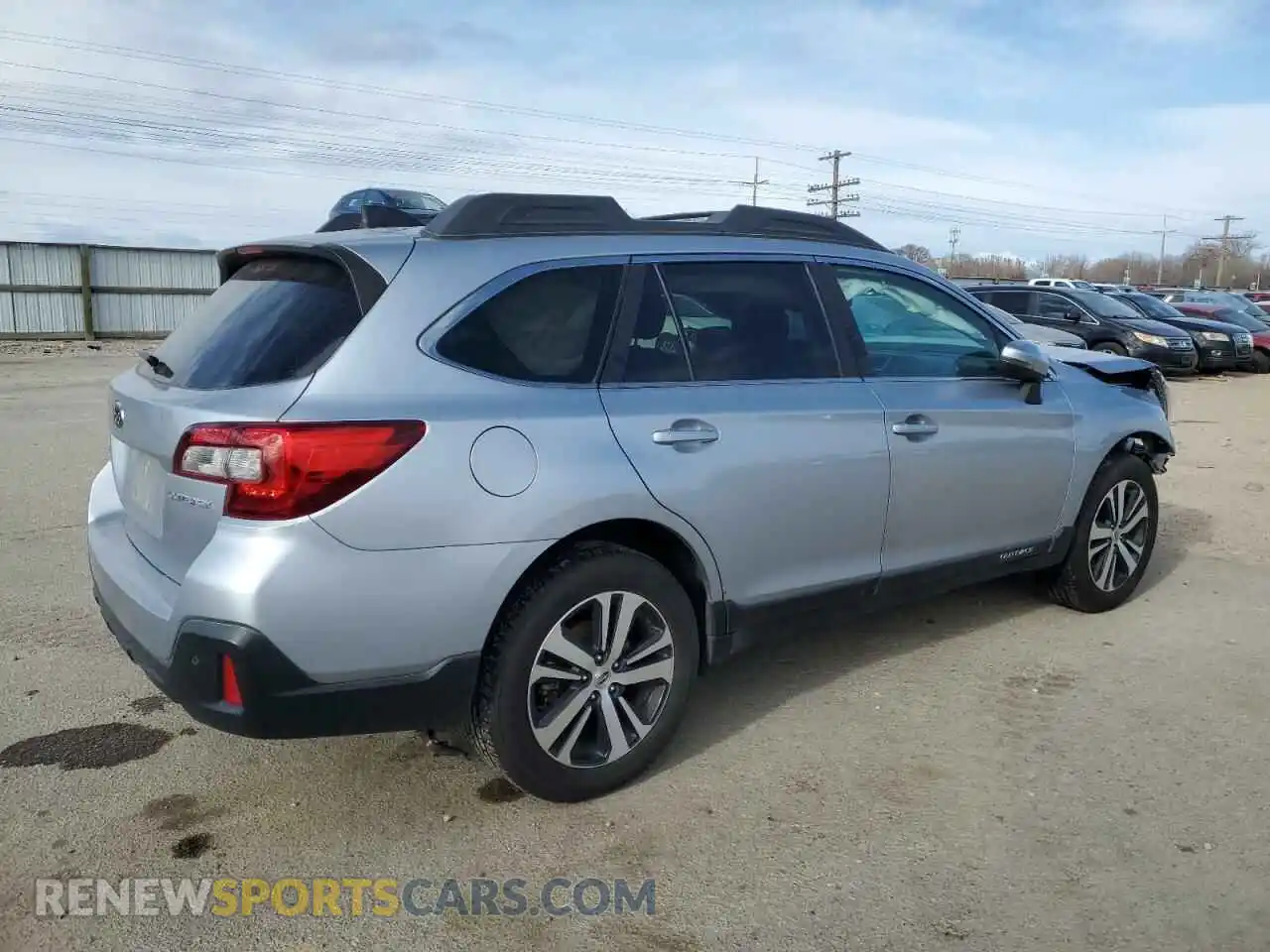 3 fotografías del automóvil dañado 4S4BSANC4K3313139 SUBARU OUTBACK 2019