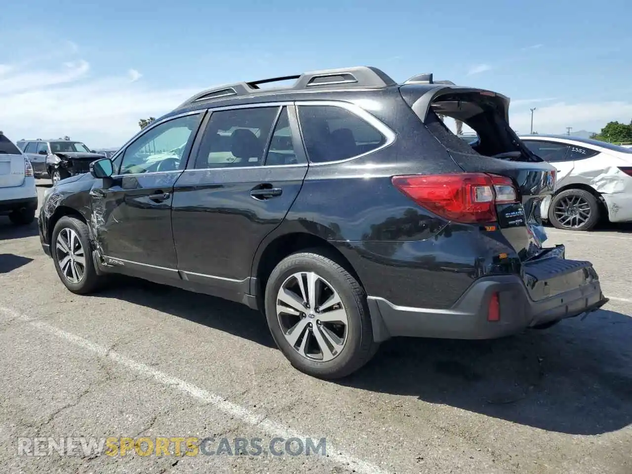 2 Photograph of a damaged car 4S4BSANC4K3392439 SUBARU OUTBACK 2019