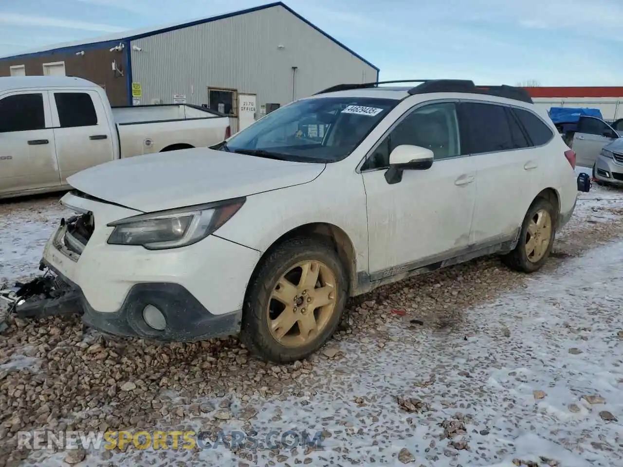 1 Photograph of a damaged car 4S4BSANC5K3247927 SUBARU OUTBACK 2019