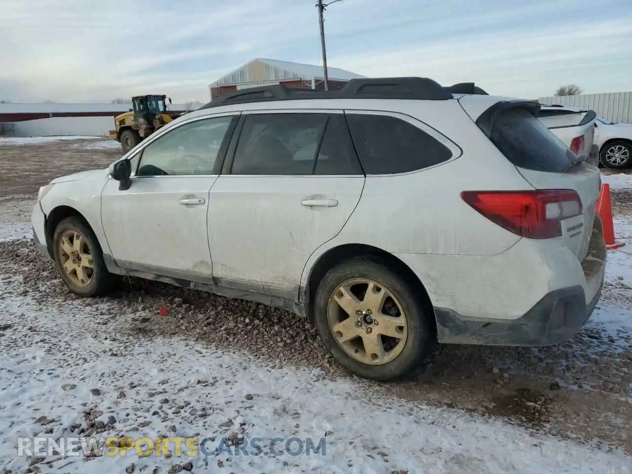 2 Photograph of a damaged car 4S4BSANC5K3247927 SUBARU OUTBACK 2019