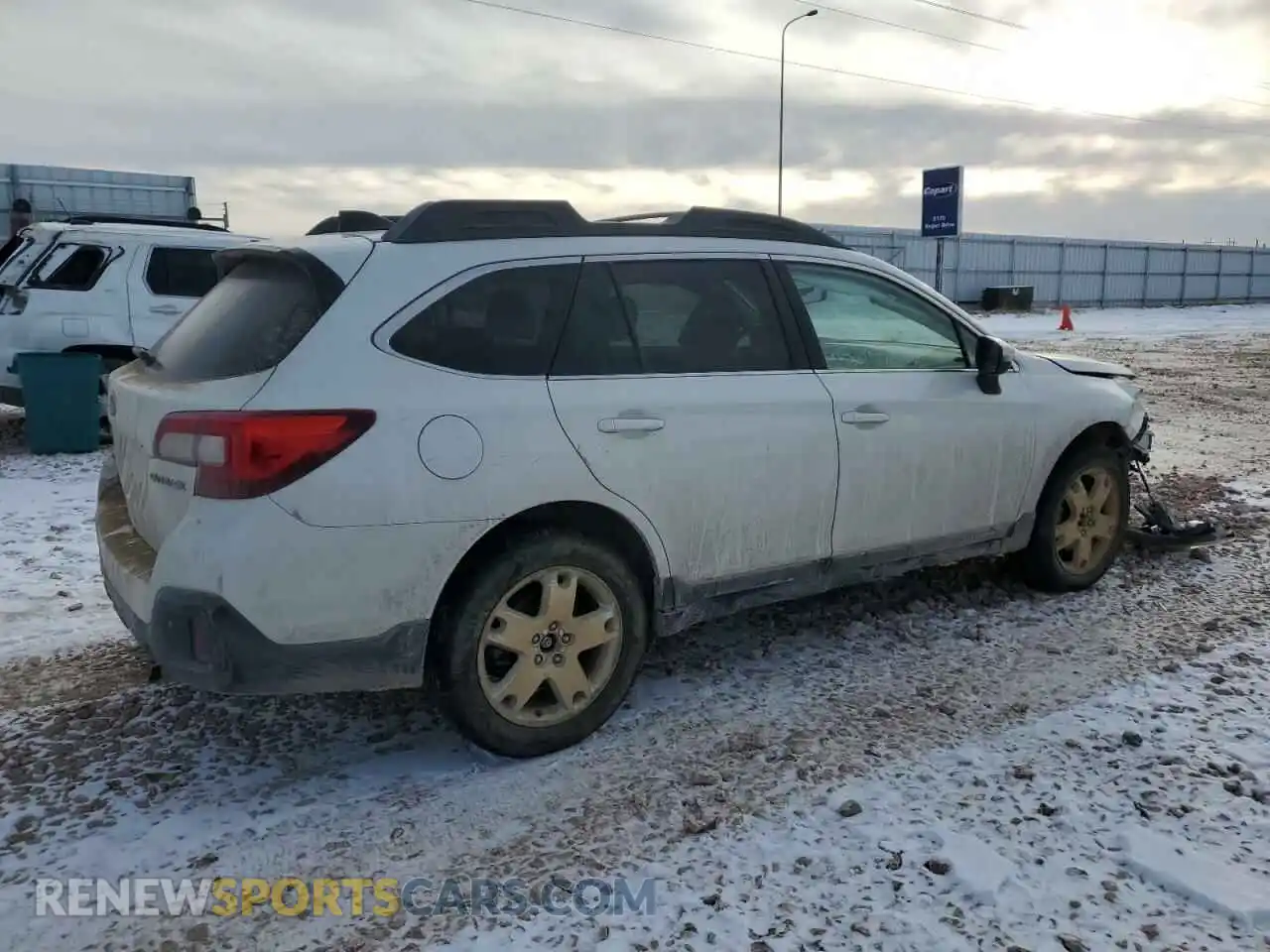 3 Photograph of a damaged car 4S4BSANC5K3247927 SUBARU OUTBACK 2019