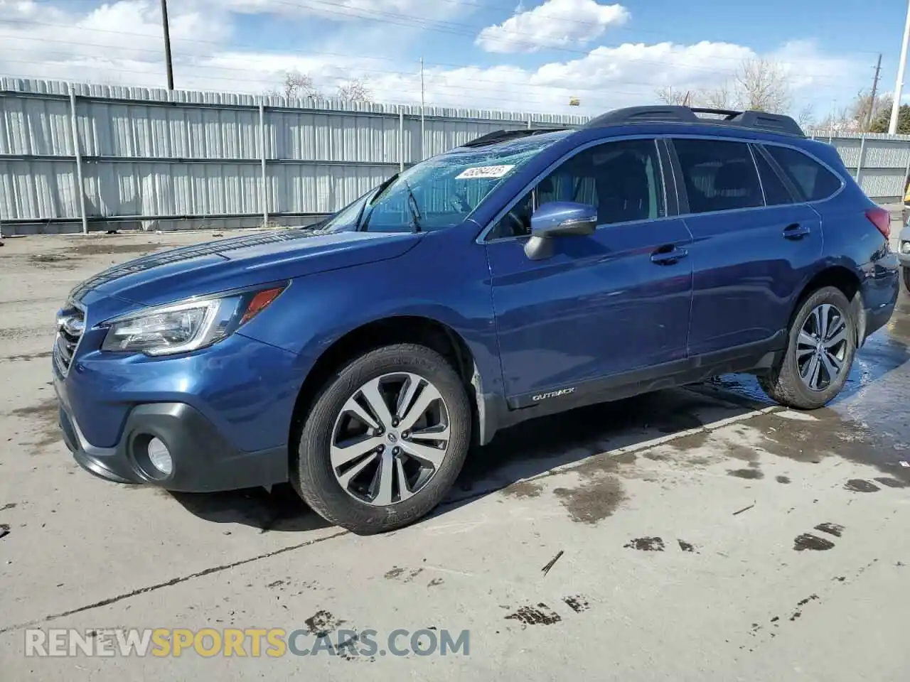 1 Photograph of a damaged car 4S4BSANC5K3260757 SUBARU OUTBACK 2019
