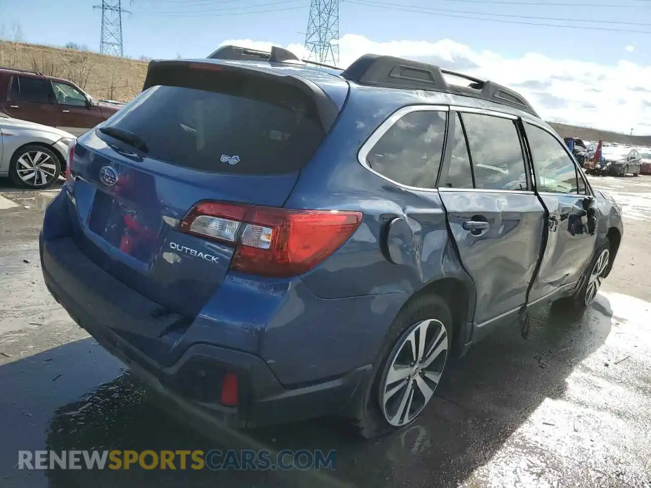 3 Photograph of a damaged car 4S4BSANC5K3260757 SUBARU OUTBACK 2019