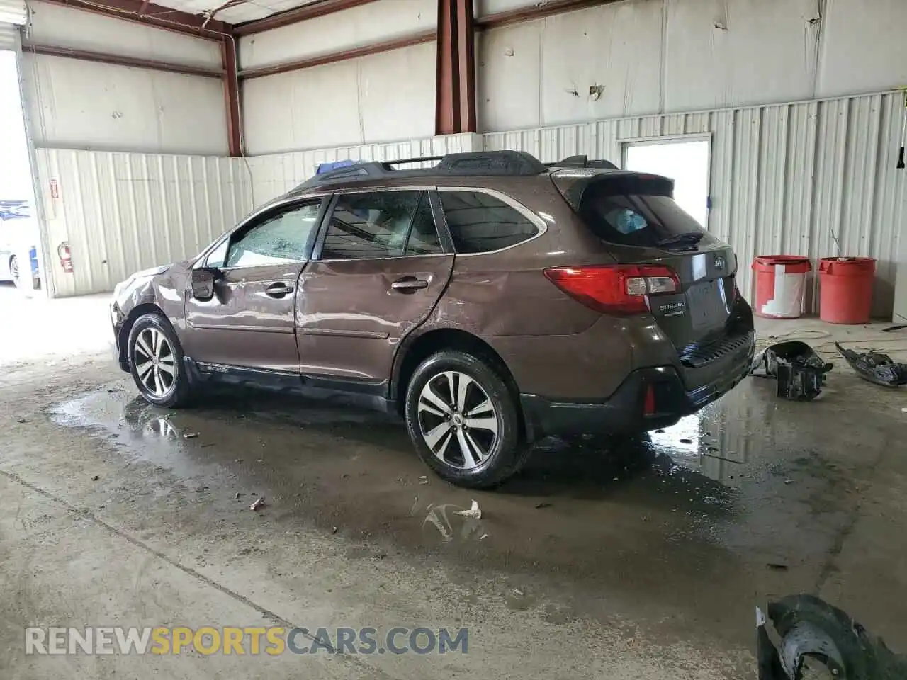 2 Photograph of a damaged car 4S4BSANC5K3323761 SUBARU OUTBACK 2019
