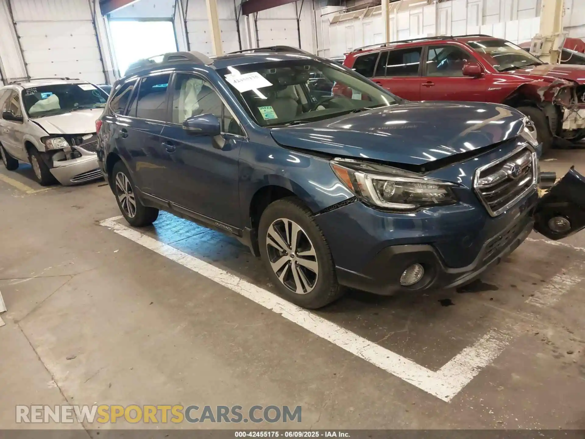 1 Photograph of a damaged car 4S4BSANC5K3368098 SUBARU OUTBACK 2019