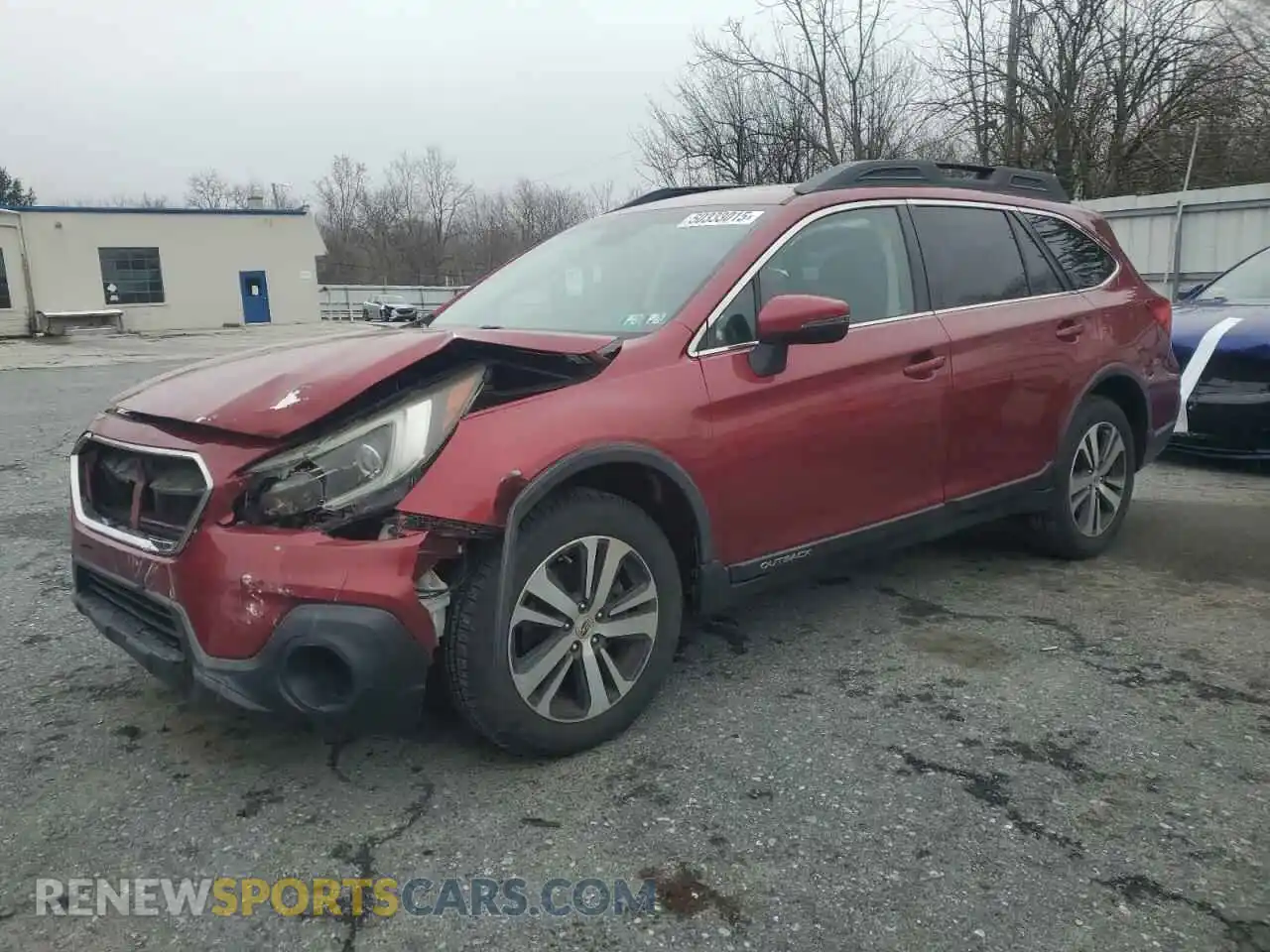 1 Photograph of a damaged car 4S4BSANC7K3315385 SUBARU OUTBACK 2019