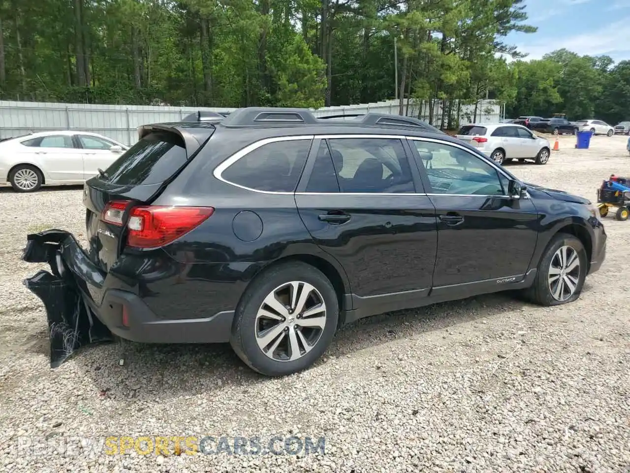 3 fotografías del automóvil dañado 4S4BSANC7K3349956 SUBARU OUTBACK 2019