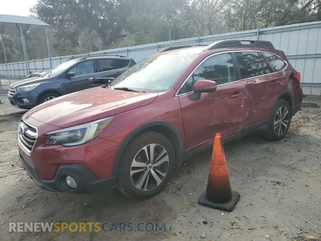 1 Photograph of a damaged car 4S4BSANC8K3305352 SUBARU OUTBACK 2019