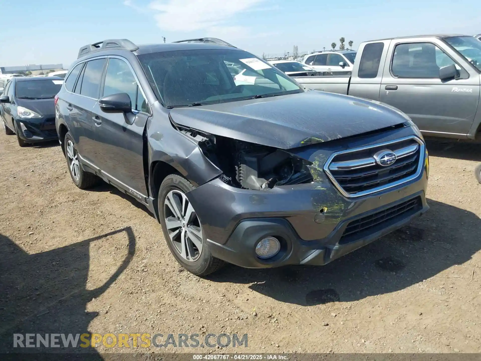 1 Photograph of a damaged car 4S4BSANC8K3353904 SUBARU OUTBACK 2019