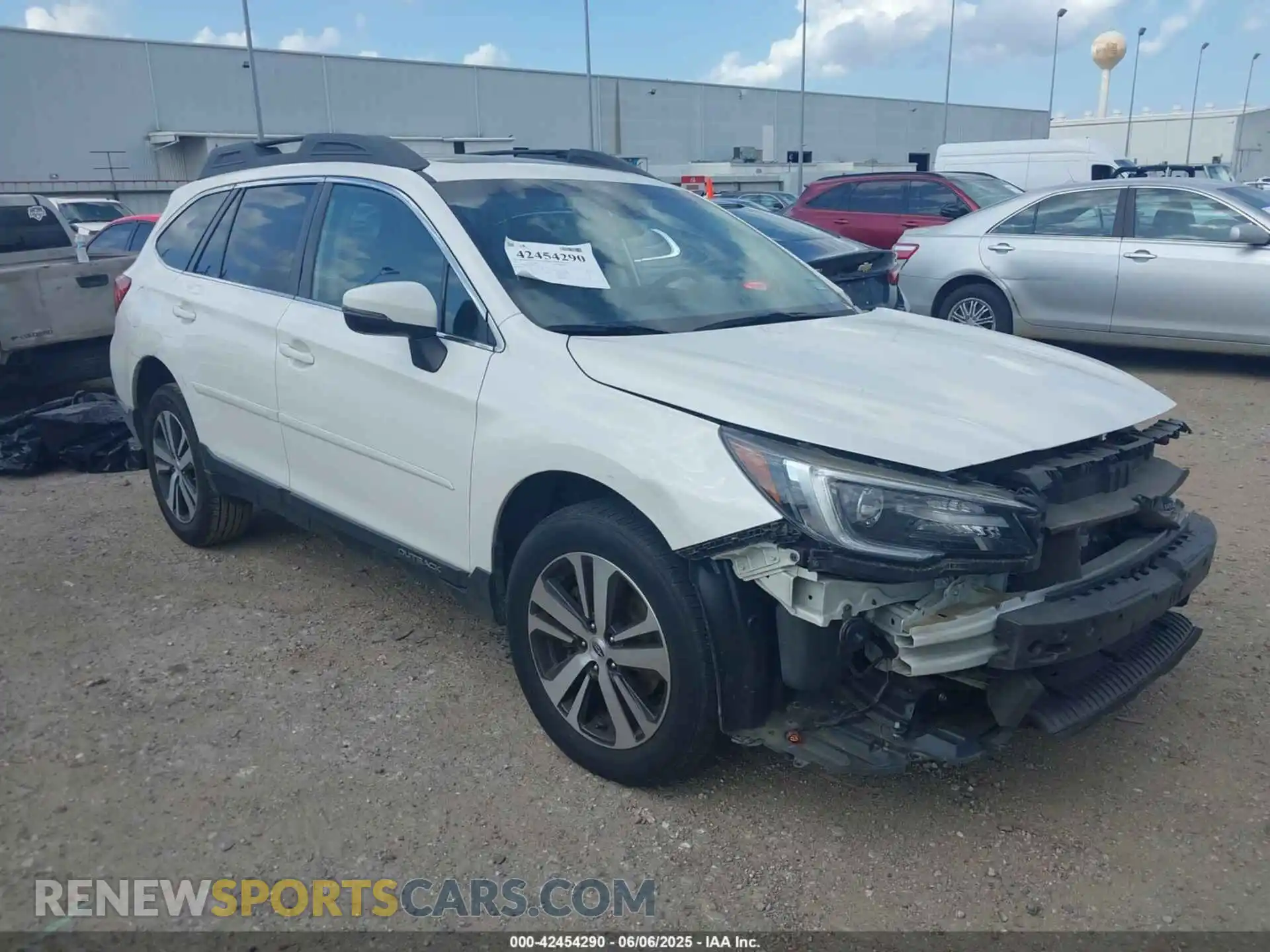 1 Photograph of a damaged car 4S4BSANC9K3218141 SUBARU OUTBACK 2019