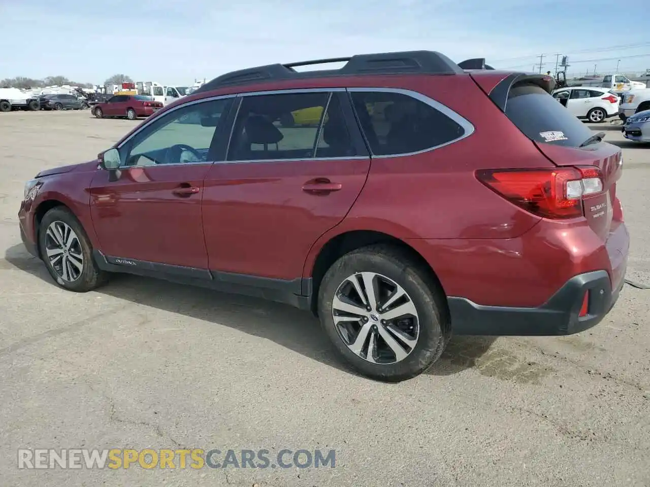 2 fotografías del automóvil dañado 4S4BSANC9K3286634 SUBARU OUTBACK 2019