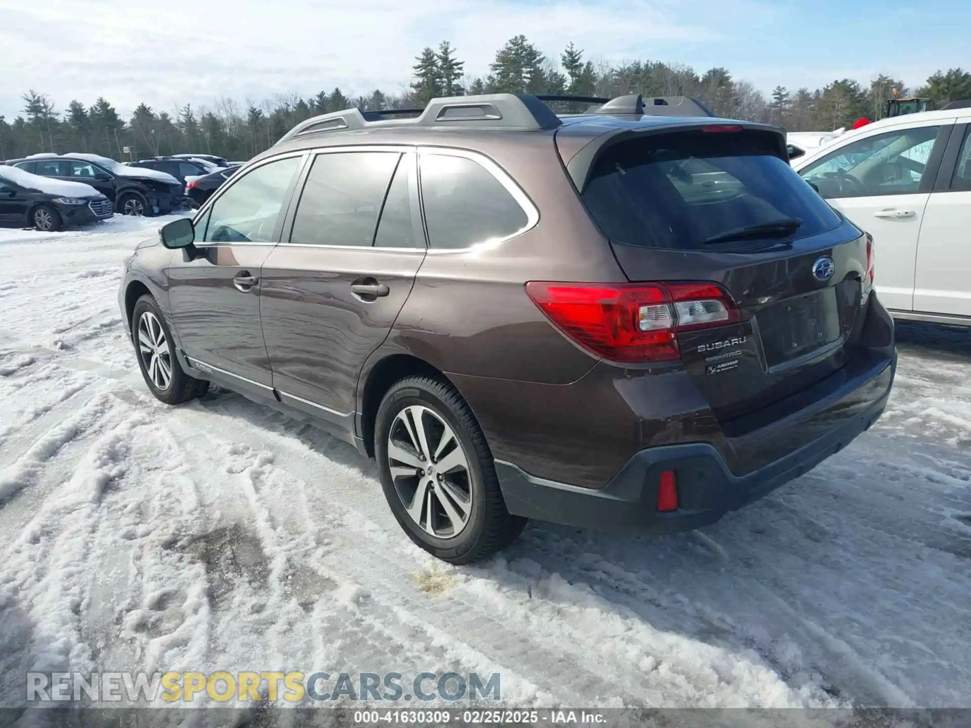 3 fotografías del automóvil dañado 4S4BSANC9K3354284 SUBARU OUTBACK 2019