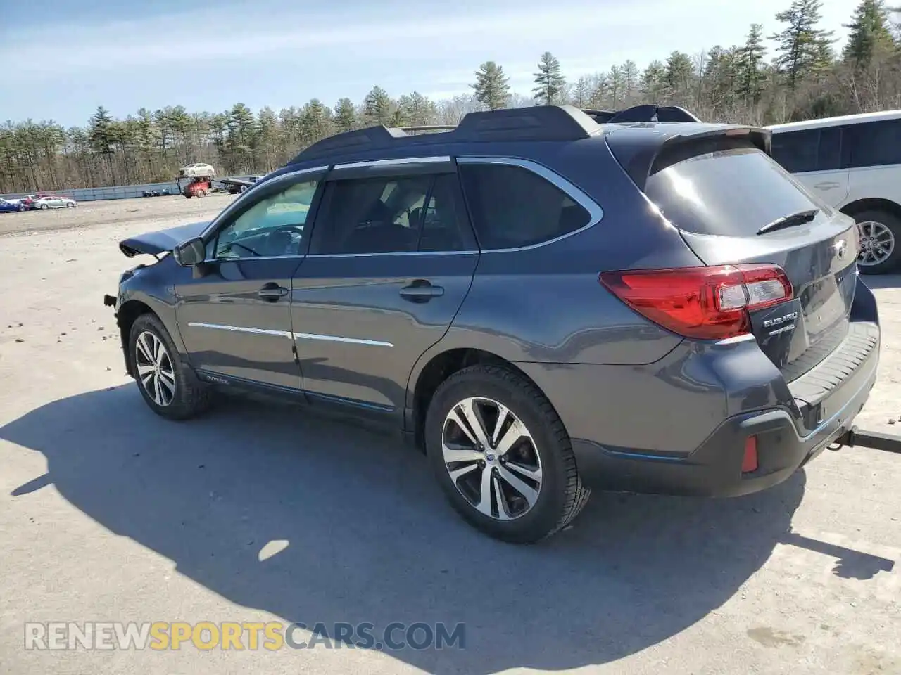 2 Photograph of a damaged car 4S4BSANC9K3363289 SUBARU OUTBACK 2019