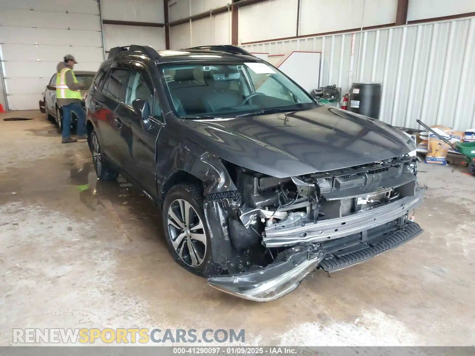 1 Photograph of a damaged car 4S4BSANC9K3366337 SUBARU OUTBACK 2019