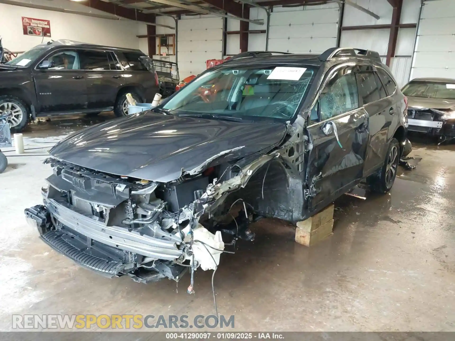 2 Photograph of a damaged car 4S4BSANC9K3366337 SUBARU OUTBACK 2019