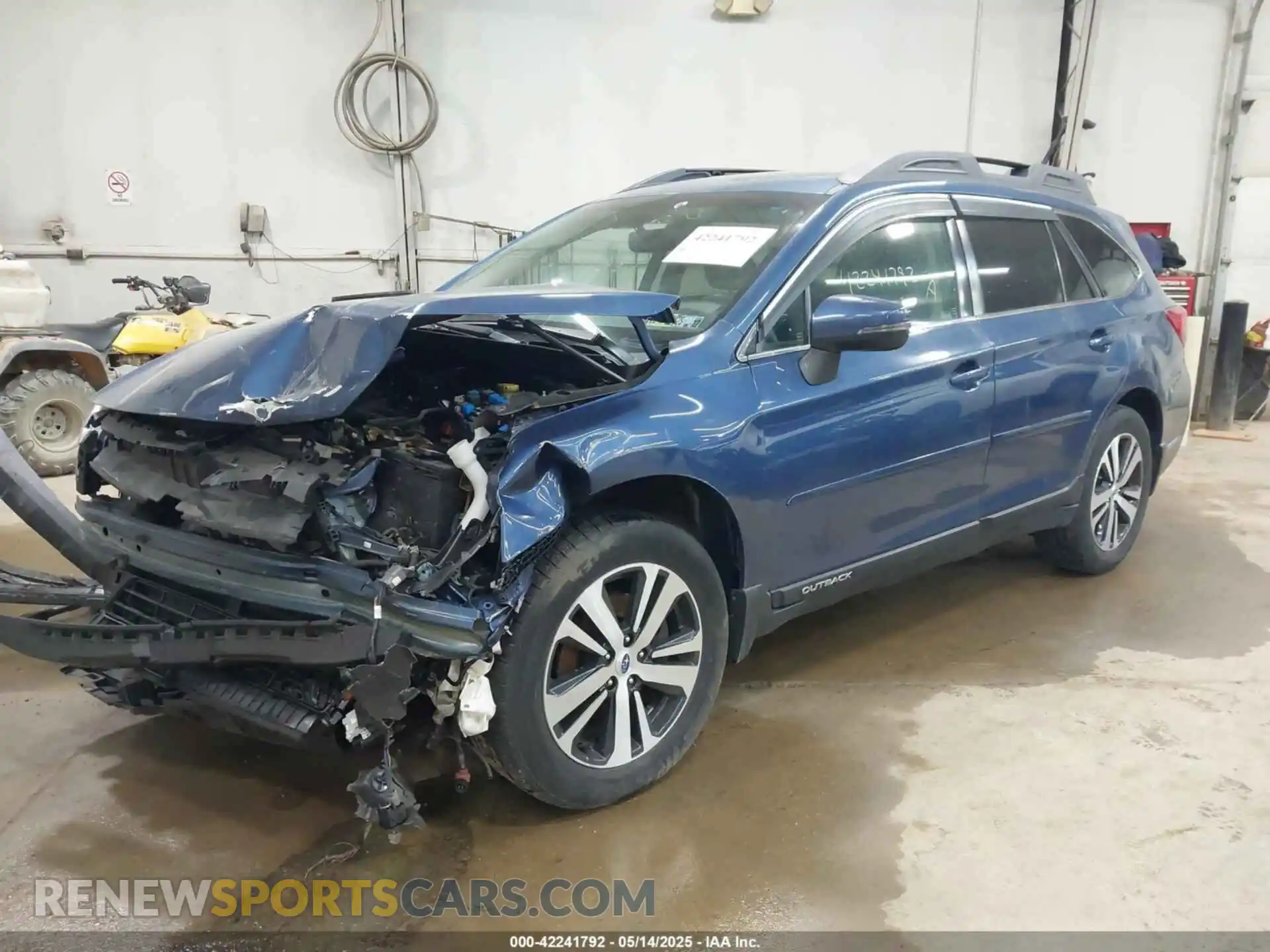 2 Photograph of a damaged car 4S4BSANC9K3390234 SUBARU OUTBACK 2019