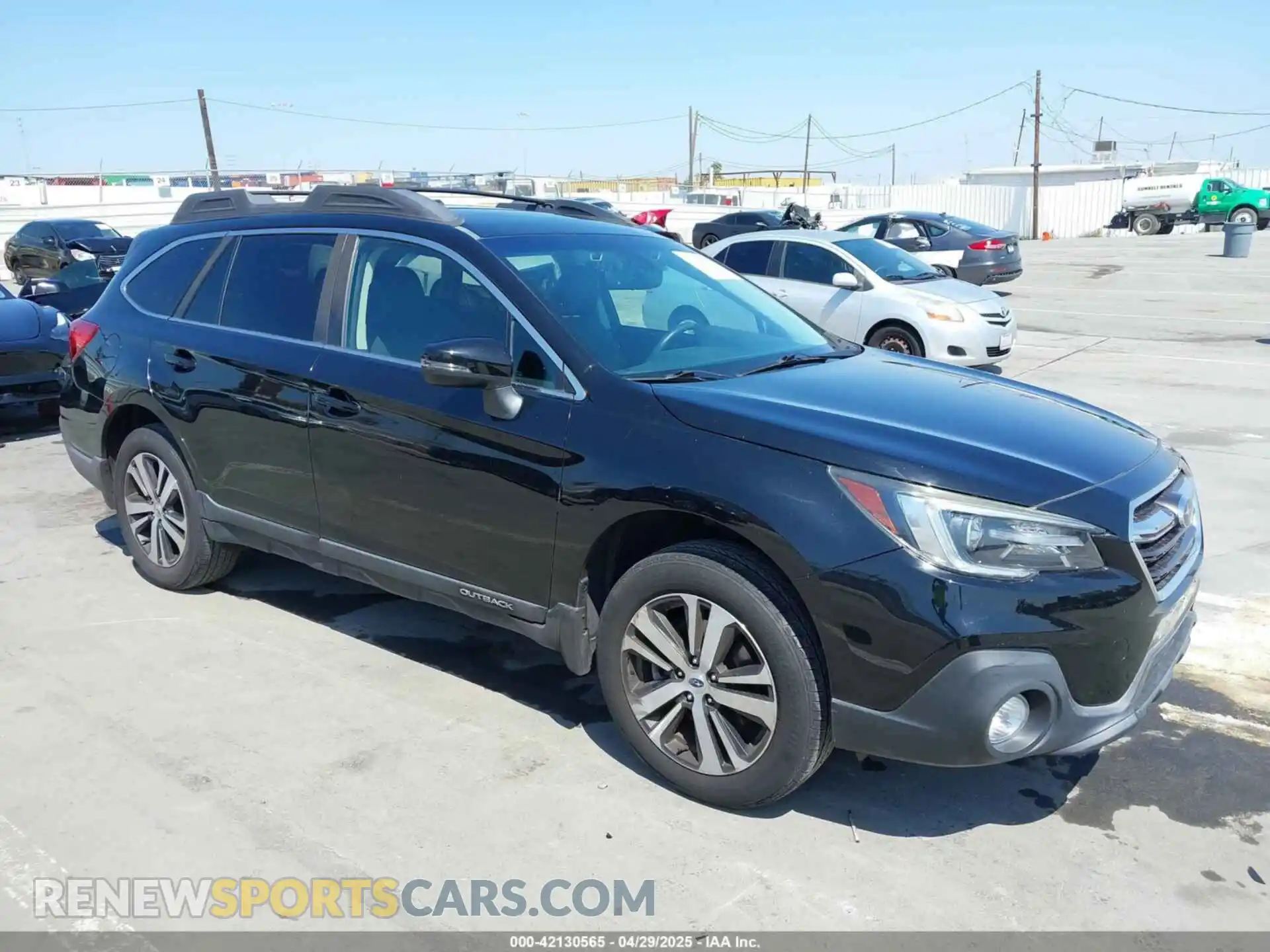 1 Photograph of a damaged car 4S4BSANCXK3394728 SUBARU OUTBACK 2019