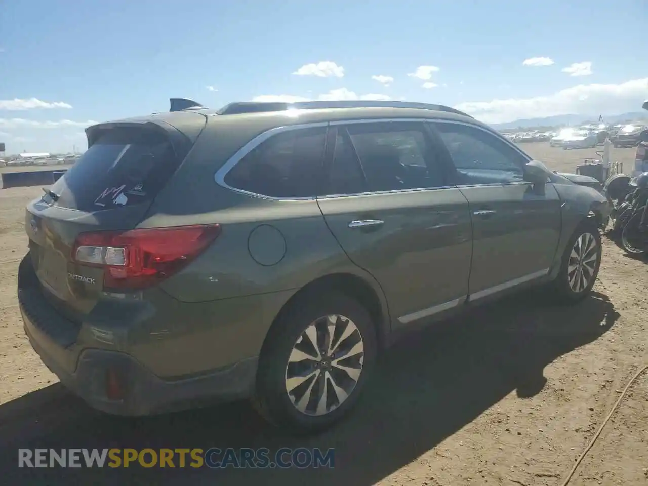 3 fotografías del automóvil dañado 4S4BSATCXK3343961 SUBARU OUTBACK 2019