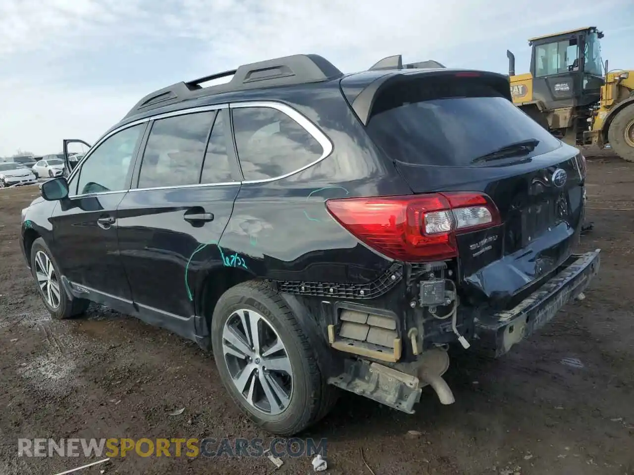 2 Photograph of a damaged car 4S4BSENC2K3269875 SUBARU OUTBACK 2019