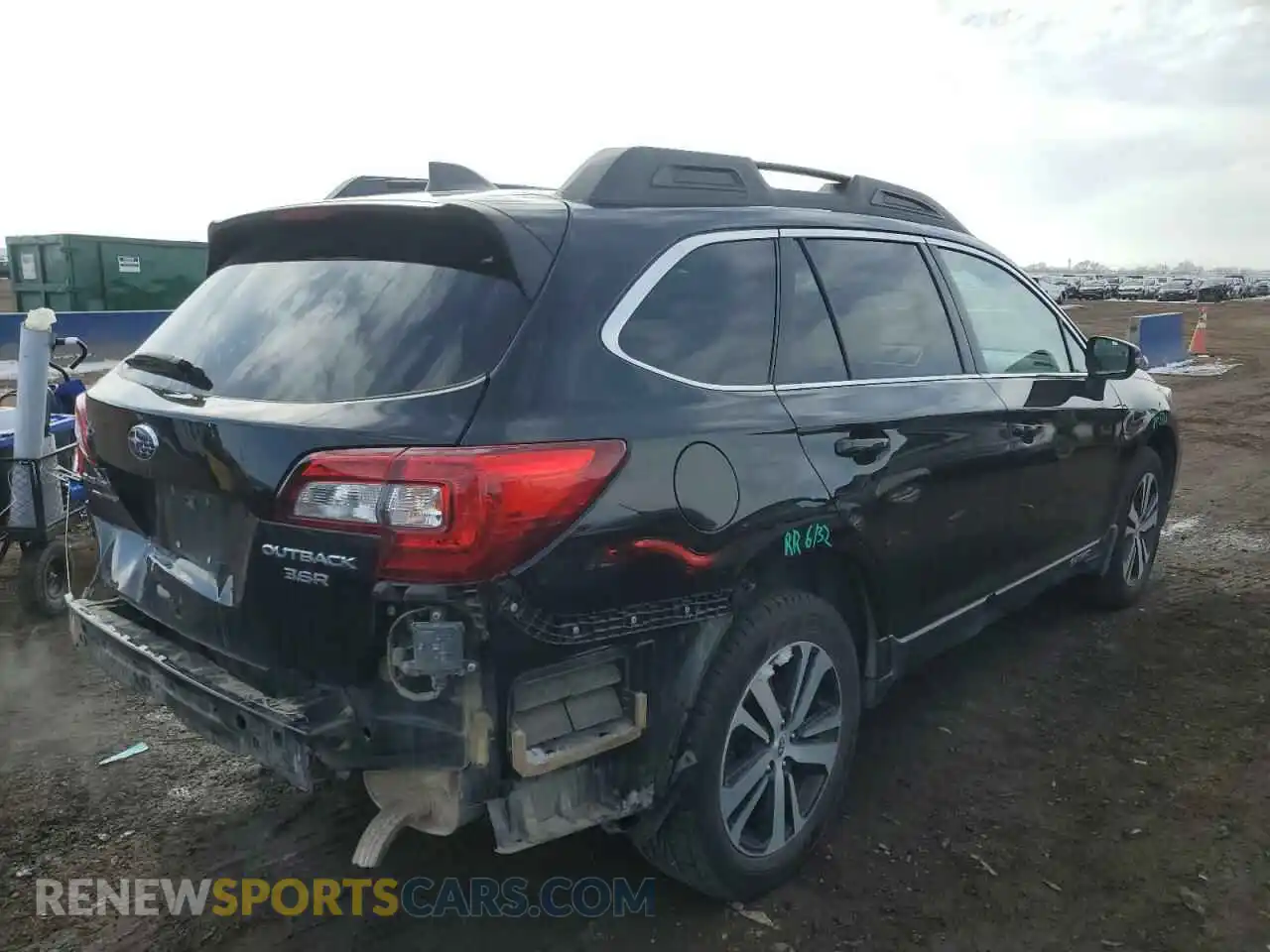 3 Photograph of a damaged car 4S4BSENC2K3269875 SUBARU OUTBACK 2019