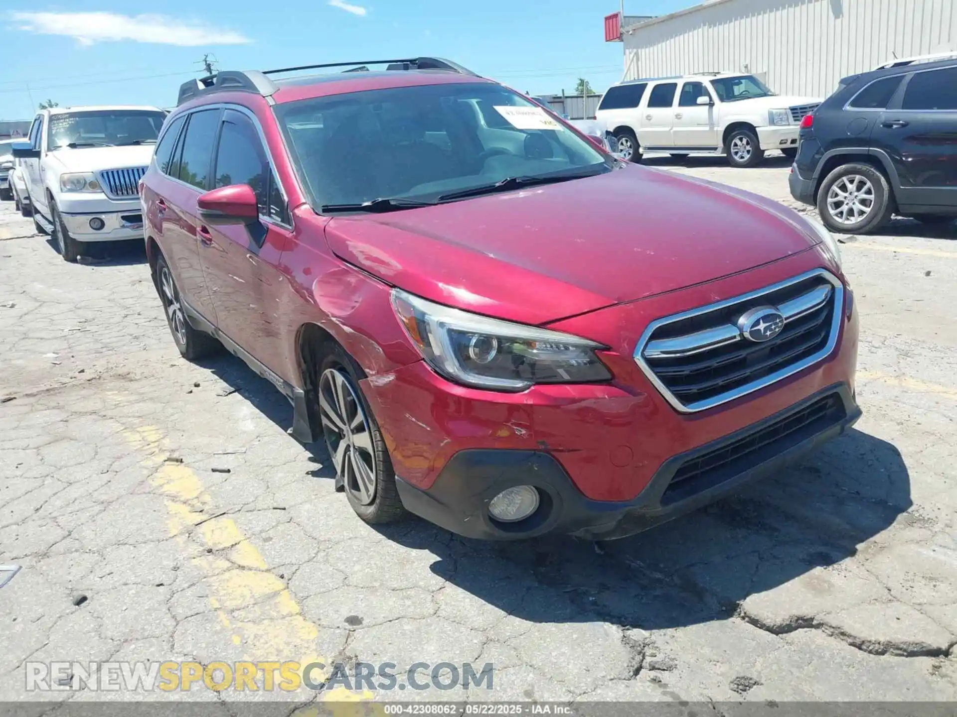 1 Фотография поврежденного автомобиля 4S4BSENC3K3228364 SUBARU OUTBACK 2019