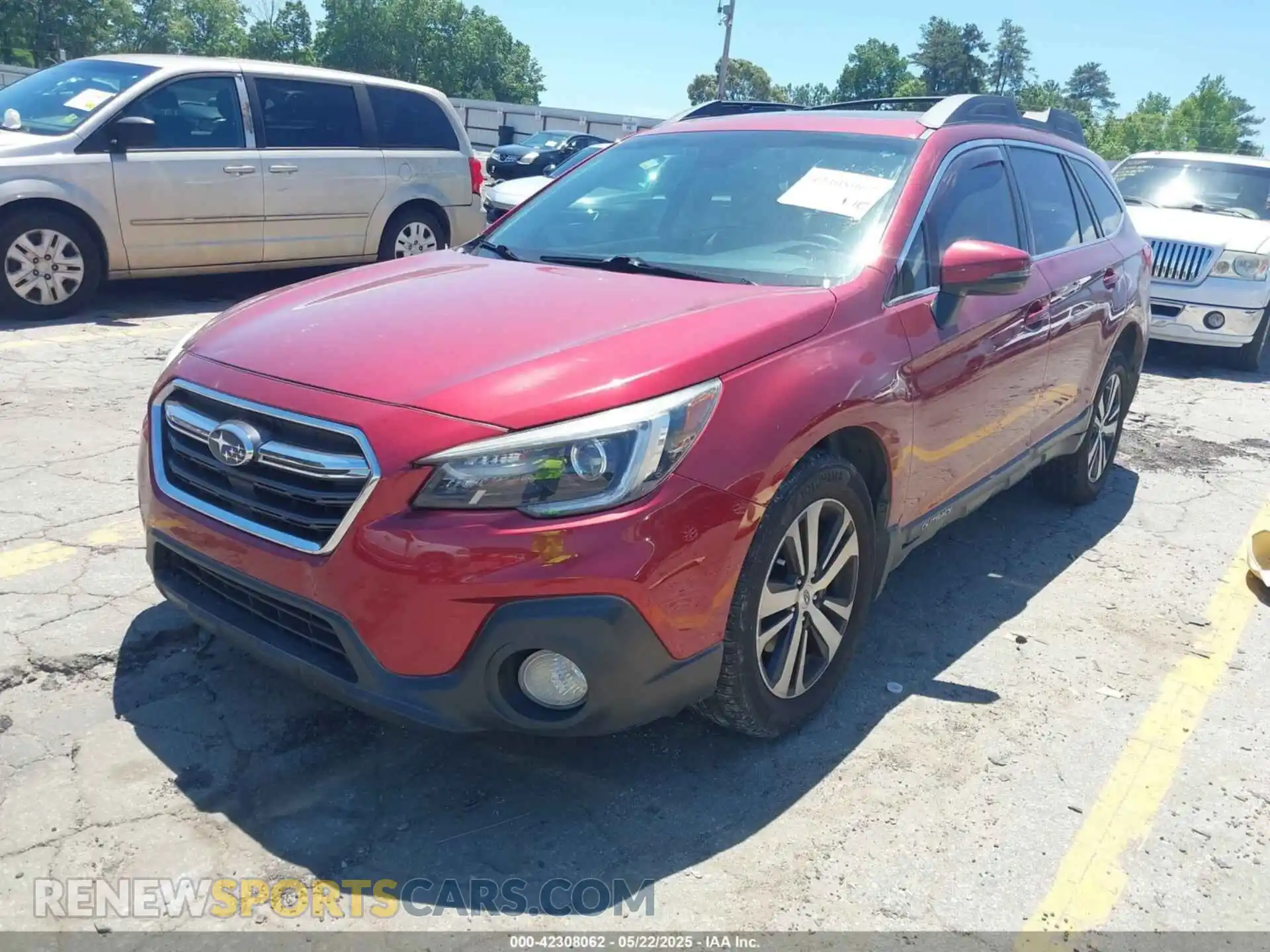 2 Фотография поврежденного автомобиля 4S4BSENC3K3228364 SUBARU OUTBACK 2019