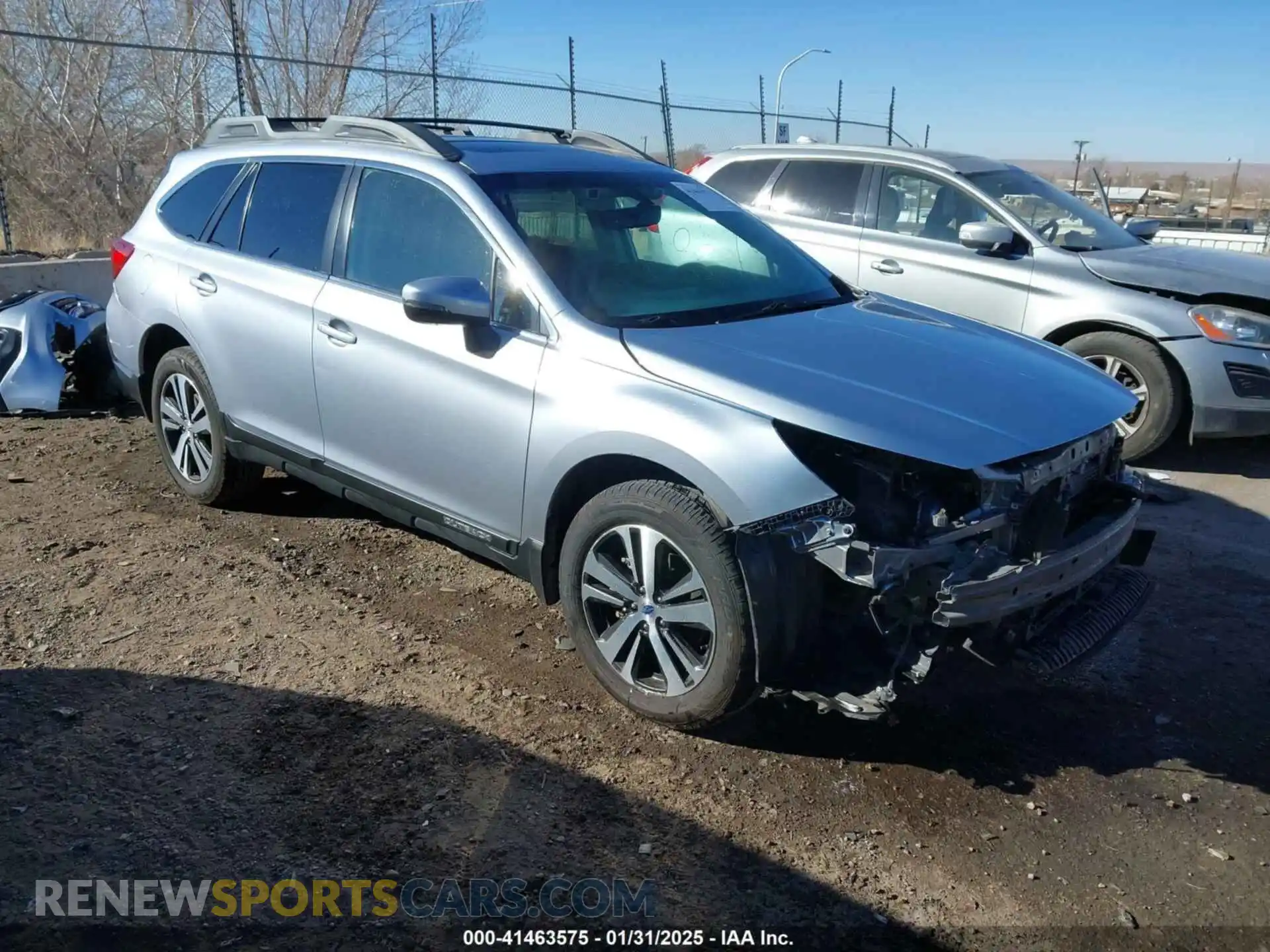 1 Photograph of a damaged car 4S4BSENC4K3240622 SUBARU OUTBACK 2019