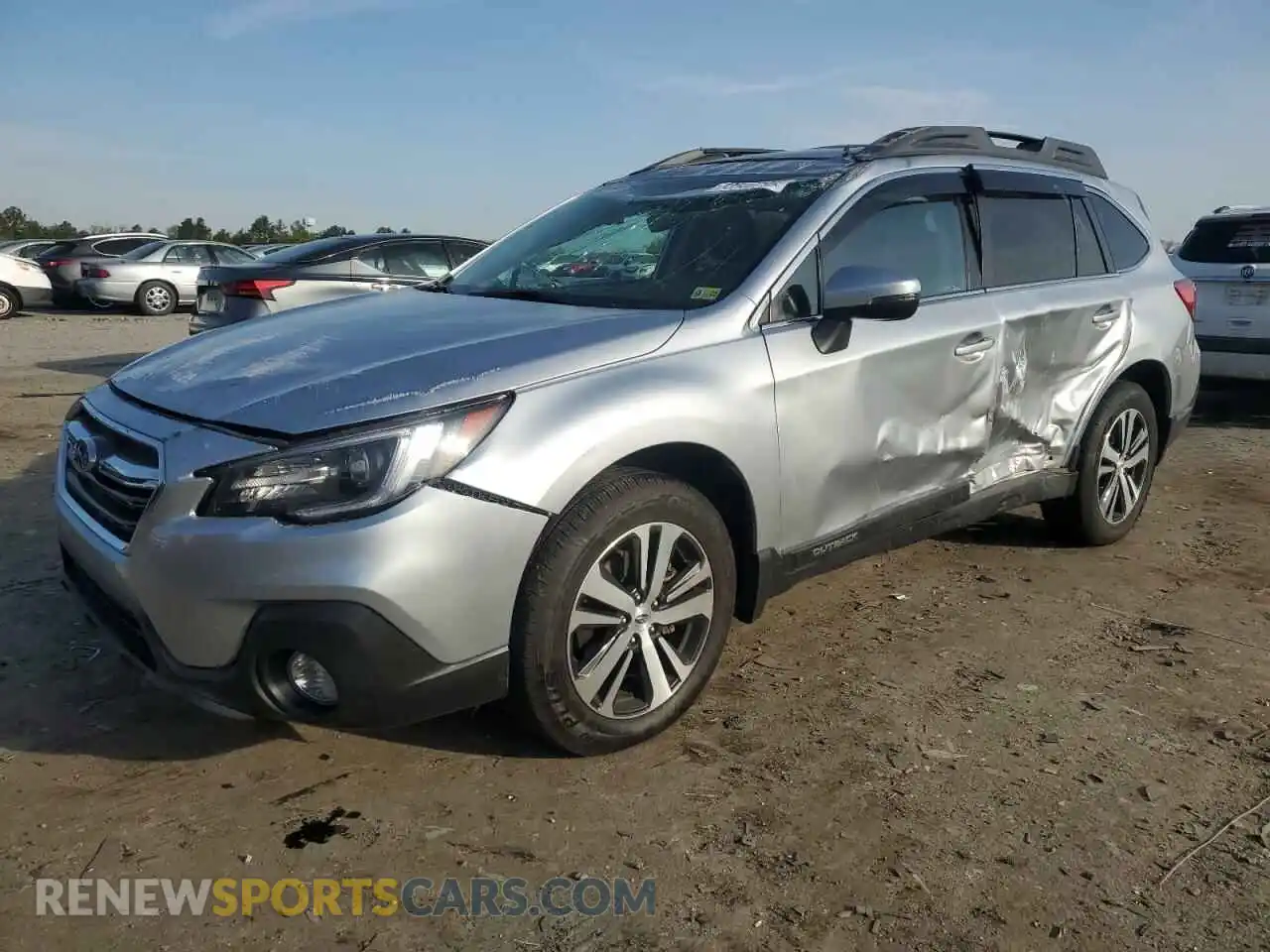 1 Photograph of a damaged car 4S4BSENC4K3257176 SUBARU OUTBACK 2019