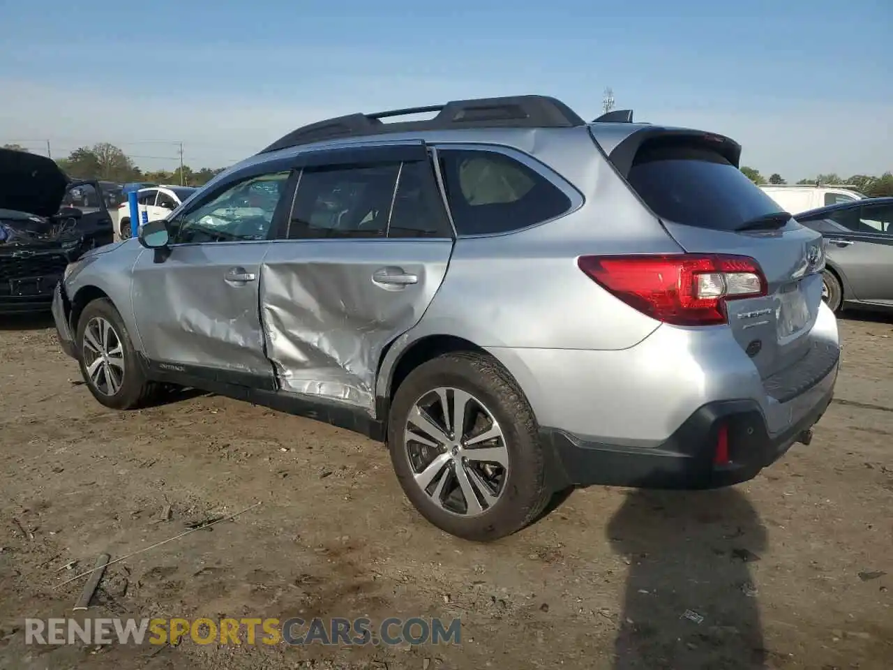 2 Photograph of a damaged car 4S4BSENC4K3257176 SUBARU OUTBACK 2019