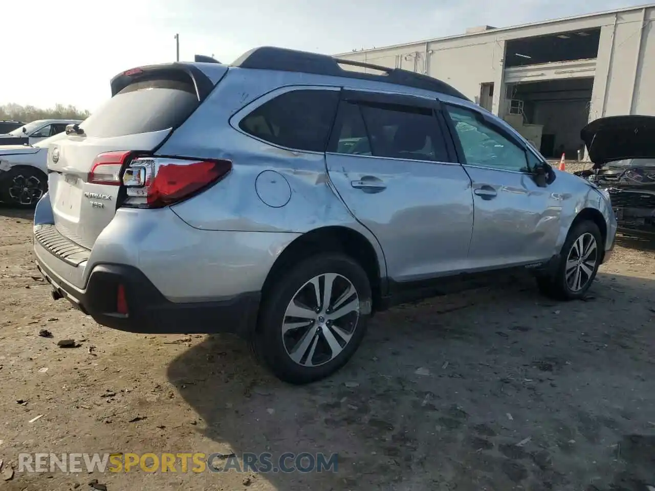 3 Photograph of a damaged car 4S4BSENC4K3257176 SUBARU OUTBACK 2019