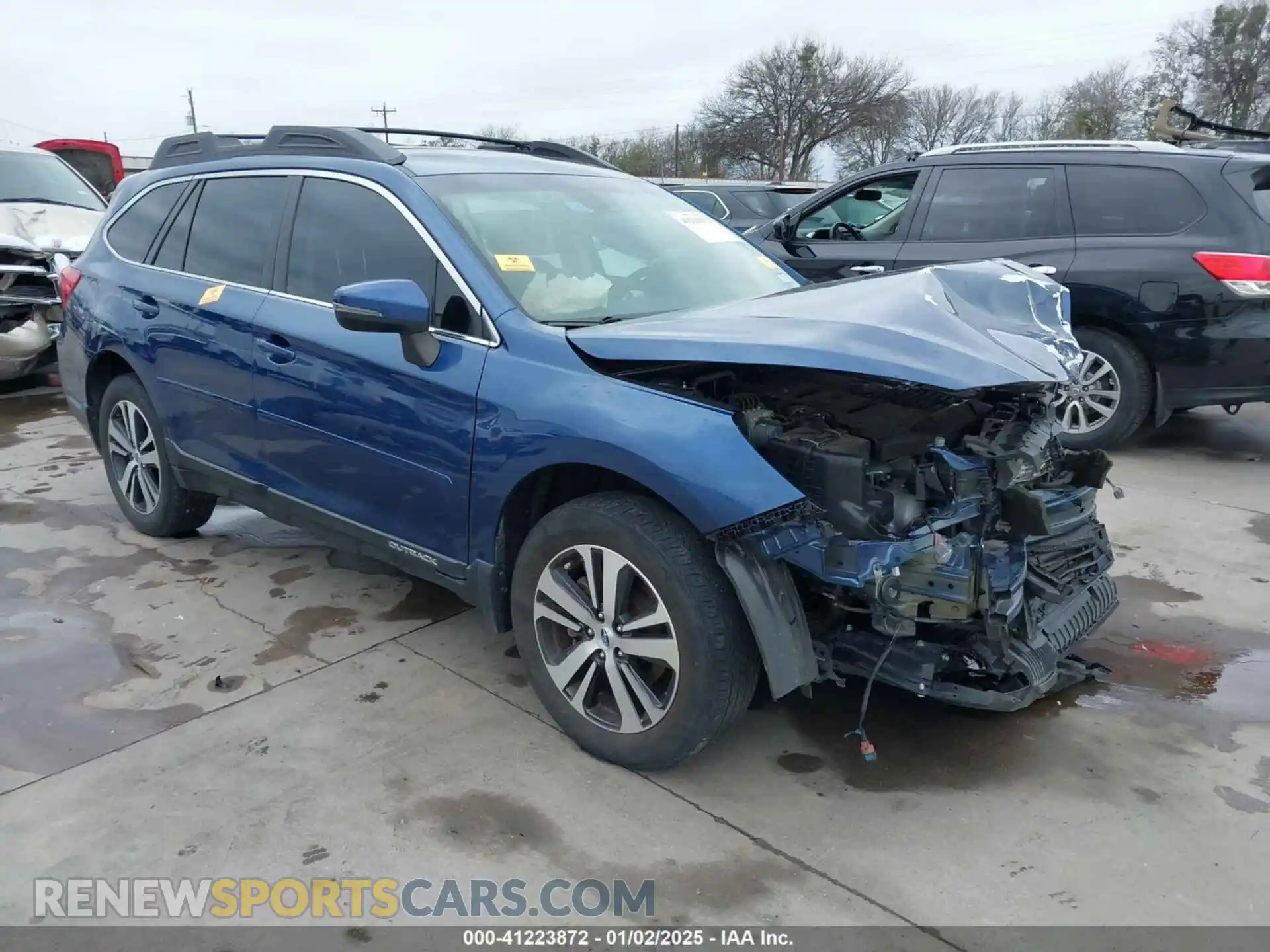 1 Photograph of a damaged car 4S4BSENC5K3206530 SUBARU OUTBACK 2019